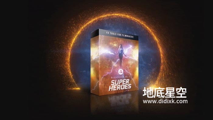 视频素材-242个4K火焰魔法能量电流雷电传送门超级英雄电影特效合成动画