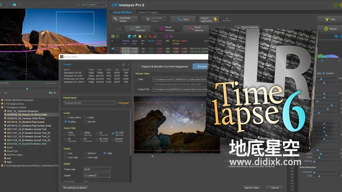 延时摄影制作软件 LRTimelapse Pro 6.0.1 Win