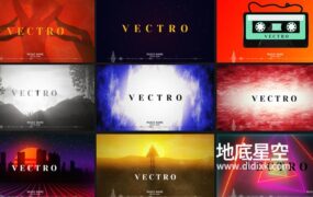 AE模板-20款音频频谱音频可视化波形均衡器视觉特效 Vectro Audio Visualizer