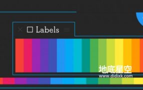 AE脚本-图层标签批量管理 Aescripts Labels V3.3.2 + 使用教程