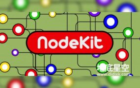 AE脚本-点线连接阵列动画 NodeKit v1.06 + 视频教程