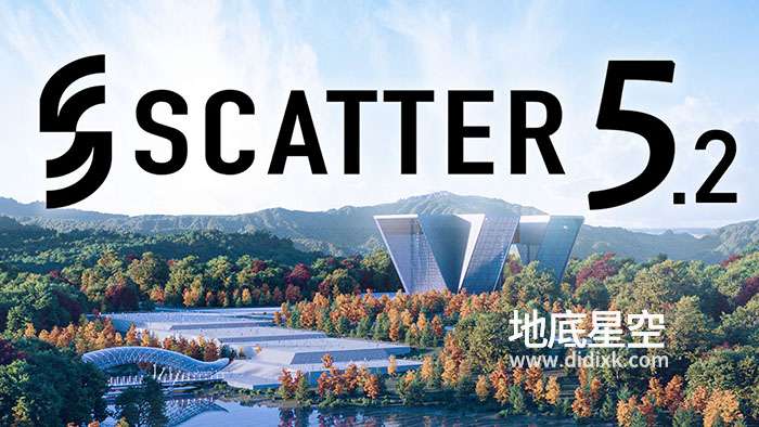 Blender插件-三维花草植物生成工具 Scatter V5.2