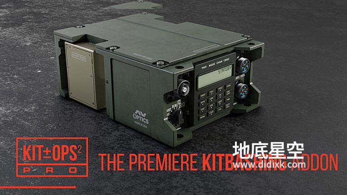 Blender插件-快速创建和简化硬表面模型 Kit Ops 2 Pro: Asset/Kitbashing Addon v2.22.8