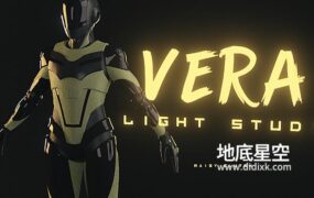Blender插件-室内摄影棚网格体积灯光 Vera Light Studio Pro v1.00