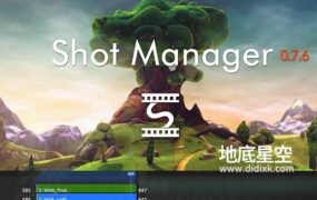 Blender插件-专业摄像机镜头区间设置工具 Shot Manager Pro V0.76b