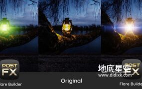 Blender插件-后期滤镜调色 Post FX V1.31