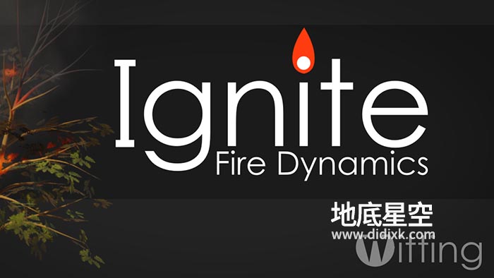 Blender插件-模拟火焰燃烧扩散特效 Ignite – Fire Dynamics V1.00+使用教程