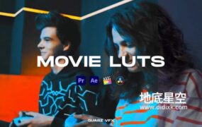 LUTs预设-20组电影质感LUTs视频调色预设