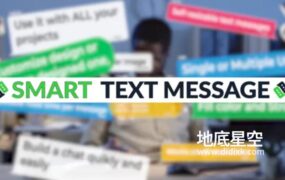 AE脚本-智能弹窗短信消息聊天对话气泡动画生成器 Smart Text Message
