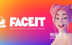 Blender插件-手机人像面部动作捕捉 Faceit V2.1.2