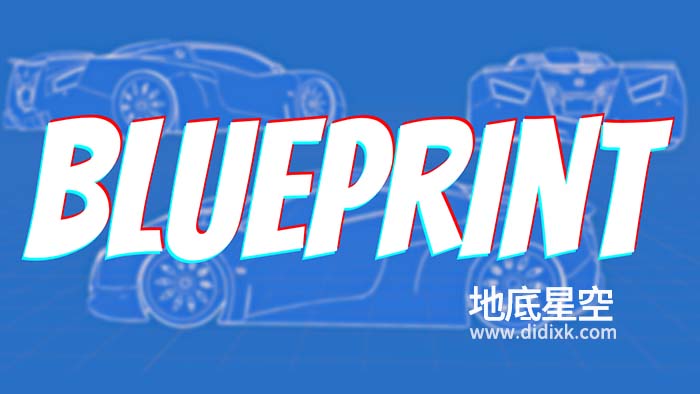Blender插件-蓝图线框设计图渲染 Blueprint Maker V1.0.0