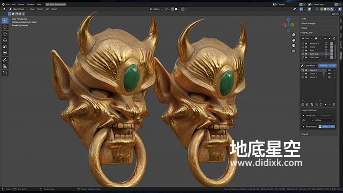 Blender插件-贴图分层绘制 Philogix PBR Painter – Lite V3.0.3