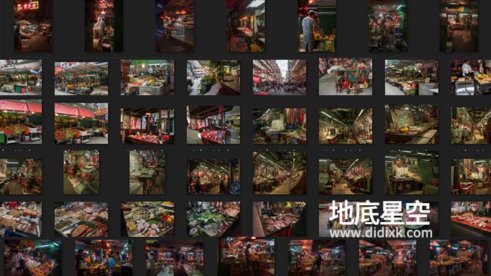 189组香港九龙市场街道城市环境高清参考图合集