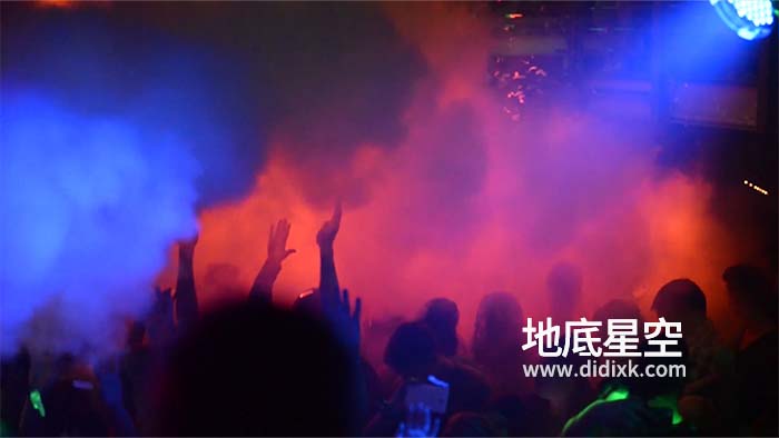 视频素材-高清实拍酒吧夜店欢乐场景素材