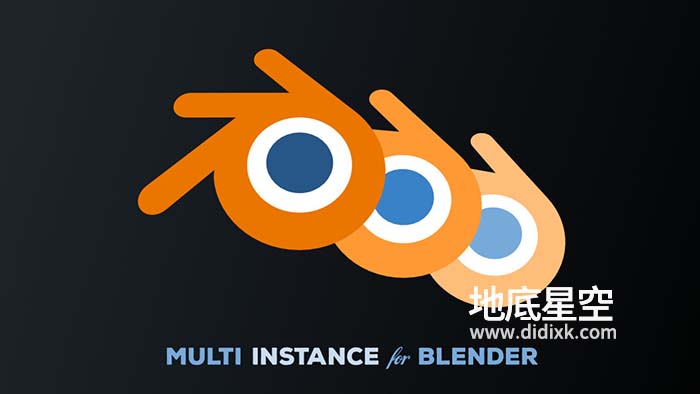 Blender插件-多文件合并打开插件 Multi Instance Blender v1.1.0