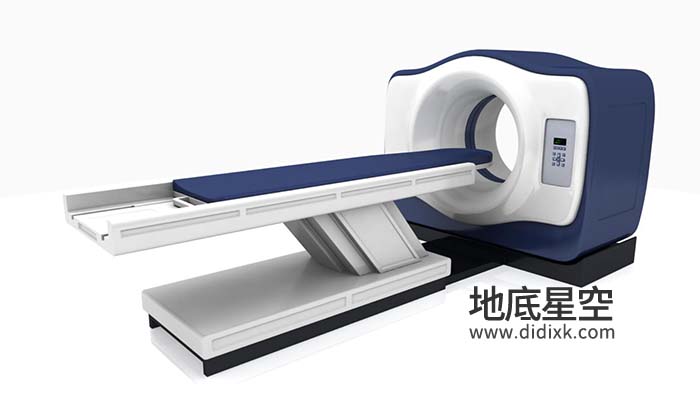 3D模型-医院电子计算机X射线断层扫描CT病情探测仪器C4D模型