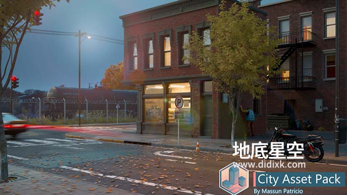 Blender预设-城市楼房环境模型包 Urbaniac – City Asset Pack V2.4.5 Pro
