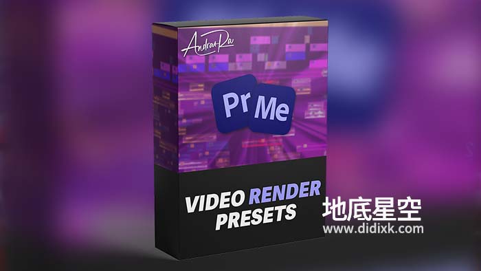 PR预设-23组PR渲染输出设置预设 Premiere Pro Export Presets – Andras Ra