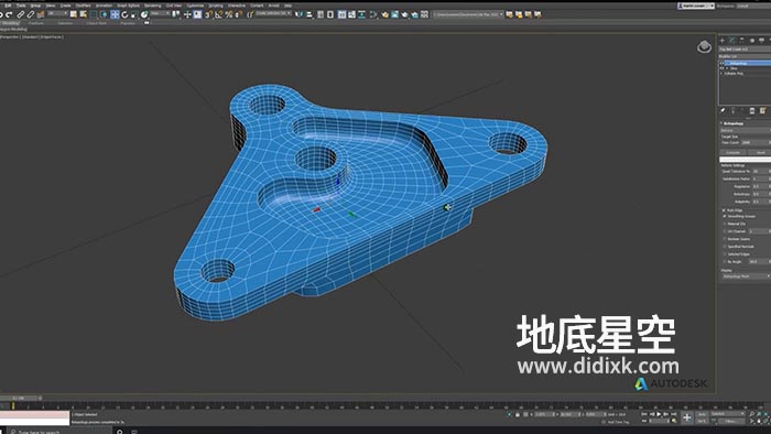 3DS MAX插件-重拓扑插件 Retopology Tools v1.3.0