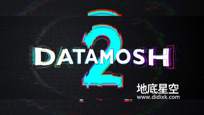 AE脚本-视频像素撕拉损坏噪点 Aescripts Datamosh v2.1.2