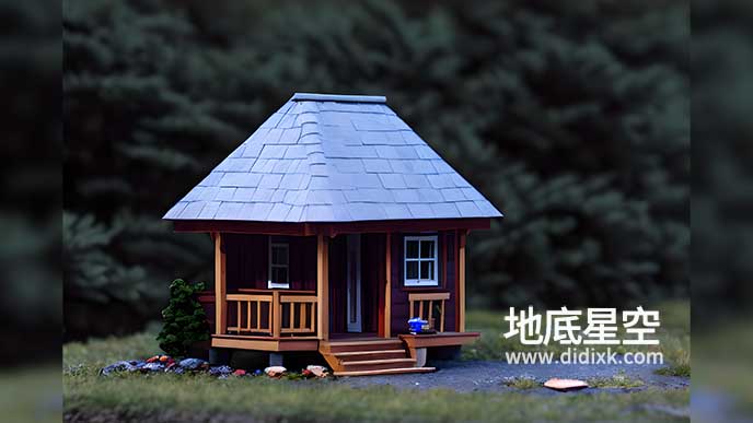 一个小木屋