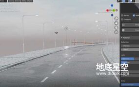 Blender插件-三维城市道路系统生成器 City Road Builder V2.1