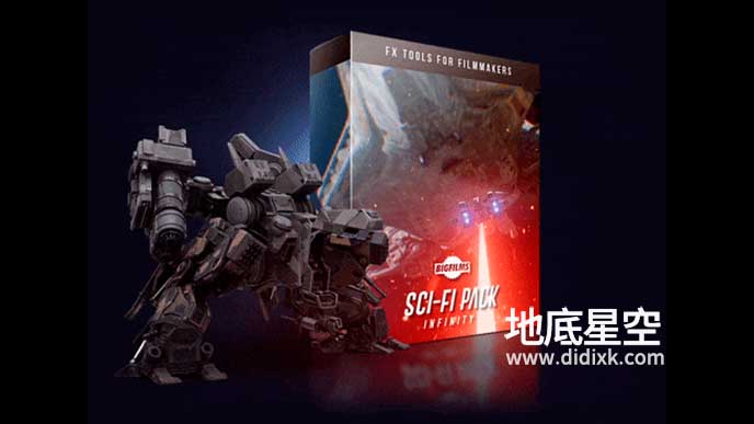 视频素材-624个4K科幻史诗机器人机甲宇宙飞船激光火花特效合成