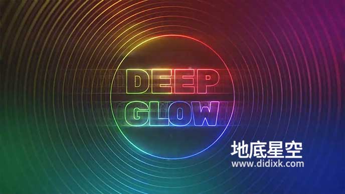 AE插件-中文汉化版漂亮真实高级辉光发光插件 Deep Glow v1.5.7 Win/Mac