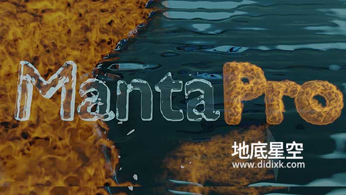 Blender插件-流体特效模拟 Manta Pro V1.3.1