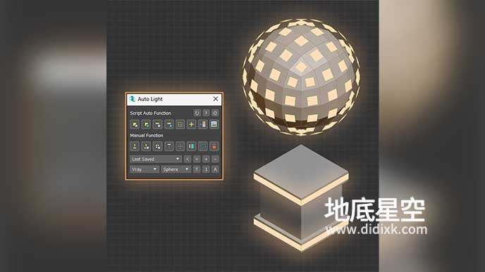 3DS MAX插件-添加灯光插件 Auto Light v1.60