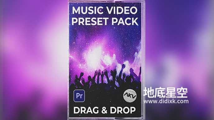 PR预设-音乐视频动感转场特效