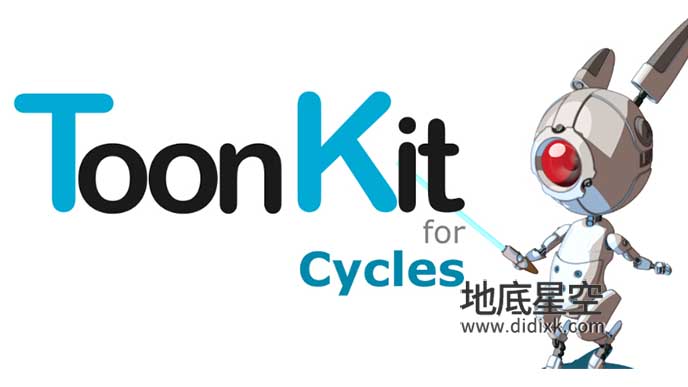 Blender插件-三维动漫卡通渲染插件 Toonkit For Cycles V1.7