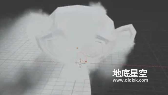 Blender插件-三维模型烟雾散布生成器 Smoke Scatter v1.2.0