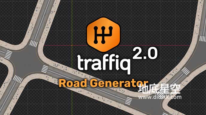 Blender预设-绑定汽车模型预设 Car – Traffiq Library – Rigged Cars V2.0.0