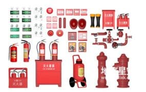 3D模型-45个消防器材模型合集