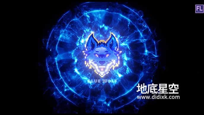 AE教程-粒子logo标志展示动画
