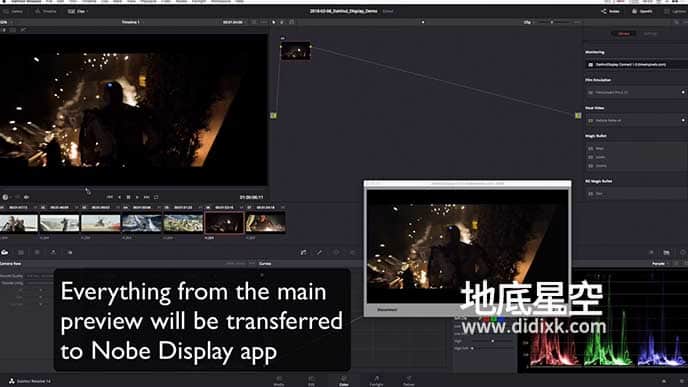 达芬奇插件-独立视频窗口预览外挂显示上屏工具 NobeDisplay 1.70 Win
