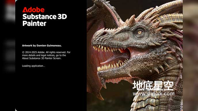 Pt次世代游戏贴图绘制软件 Substance 3D Painter v11.0.0 Win