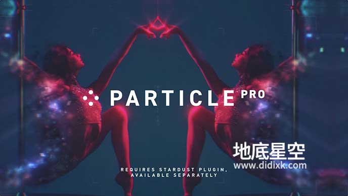 AE脚本-酷炫魔法粒子破碎消散汇聚特效生成器 Particle Pro V1.5.0+使用教程