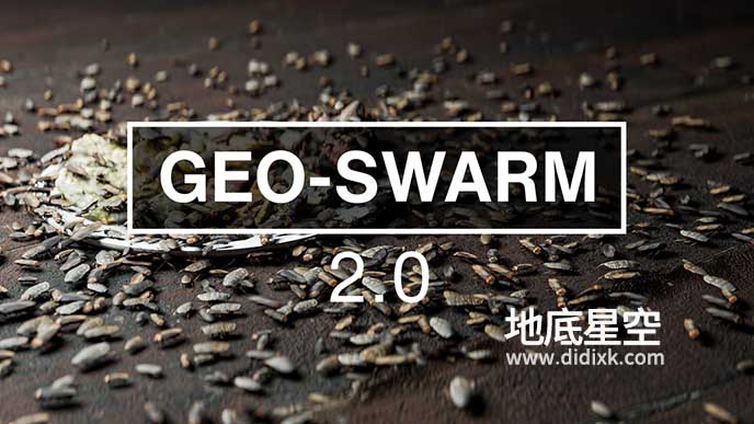 Blender插件-昆虫动画模拟插件 Geo-Swarm v2.0 Premium