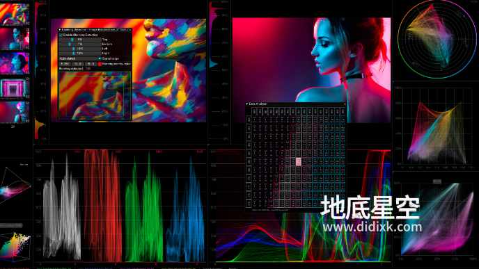 达芬奇/AE/PR/OFX插件-视频调色万能示波器插件 Nobe OmniScope 1.10.156 Win