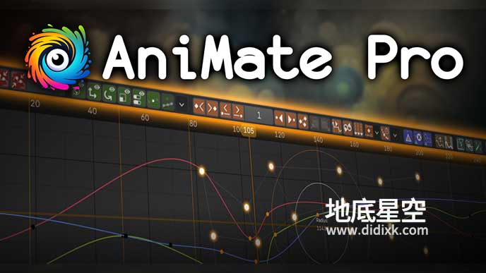 Blender插件-曲线控制动画调节工具 Animate Pro V0.25.10318