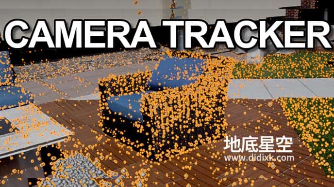 Blender插件-三维摄像机跟踪反求工具 Camera Tracker v3.0.0