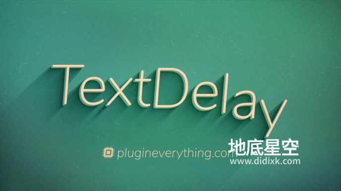 AE插件-中文汉化版文字延迟动画快速制作 TextDelay 1.8.0 Win 含使用教程 AE插件-中文汉化版文字延迟动画快速制作 TextDelay 1.8.0 Win 含使用教程