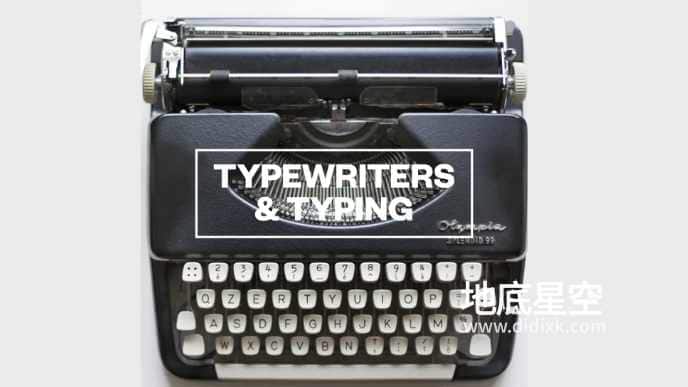 音效-打字机/按键声/移动声/打字声和纸张撕裂无损音效素材