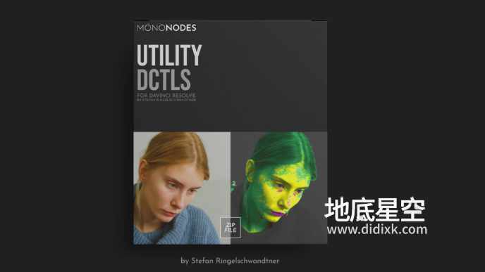 达芬奇预设-肤色管理颜色偏差平衡调色DCTL节点预设 MonoNodes Utility DCTLS 2.1