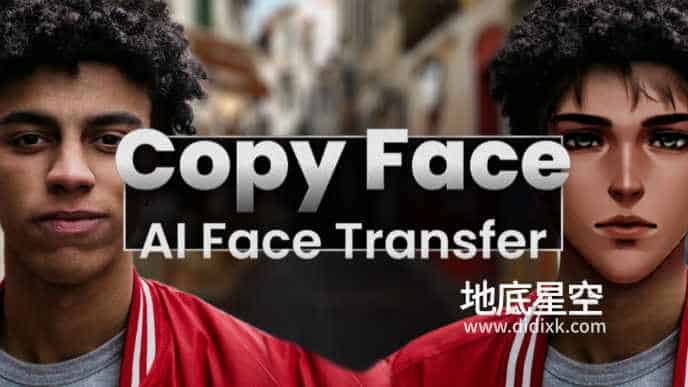 AE插件-人工智能人脸面部替换 Copy Face V1.0.50