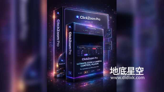 AE脚本-平移缩放专业工具 ClickZoom Pro V3.1