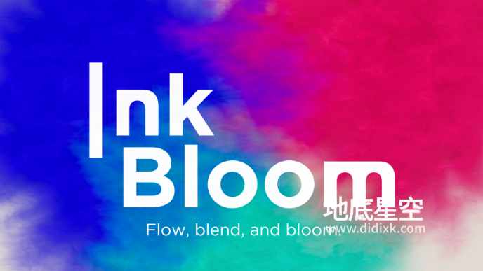 AE插件-中文汉化 彩色水墨晕染动画特效 InkBloom V1.0 Win 含使用教程