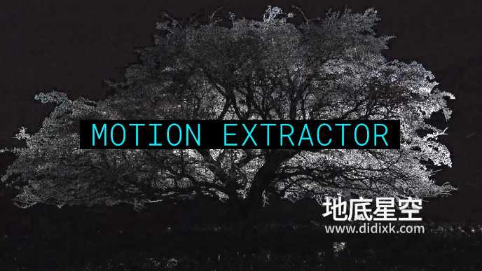 AE/PR插件-中文汉化版视频运动元素提取器视觉特效 Motion Extractor V1.1.0 Win